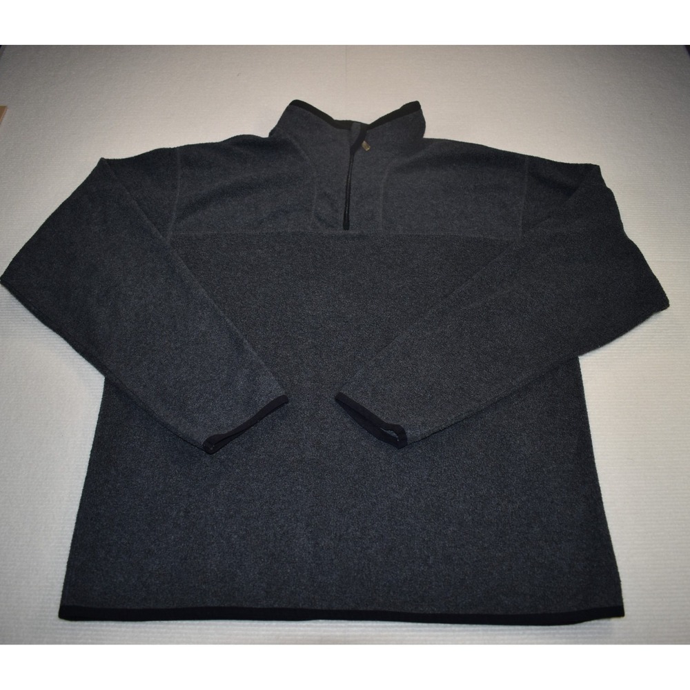 SB Active Gray Pull Over Quarter Zip Size Large
